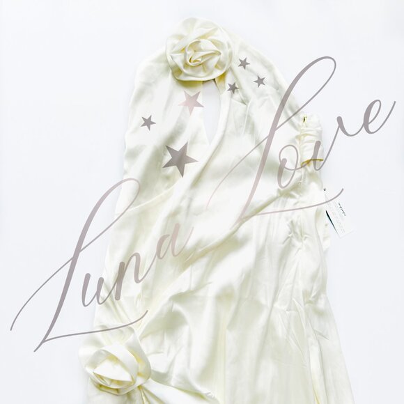 FOR LOVE & LEMONS Paula Gown / Dress In White (size S) NWT - Picture 5 of 14